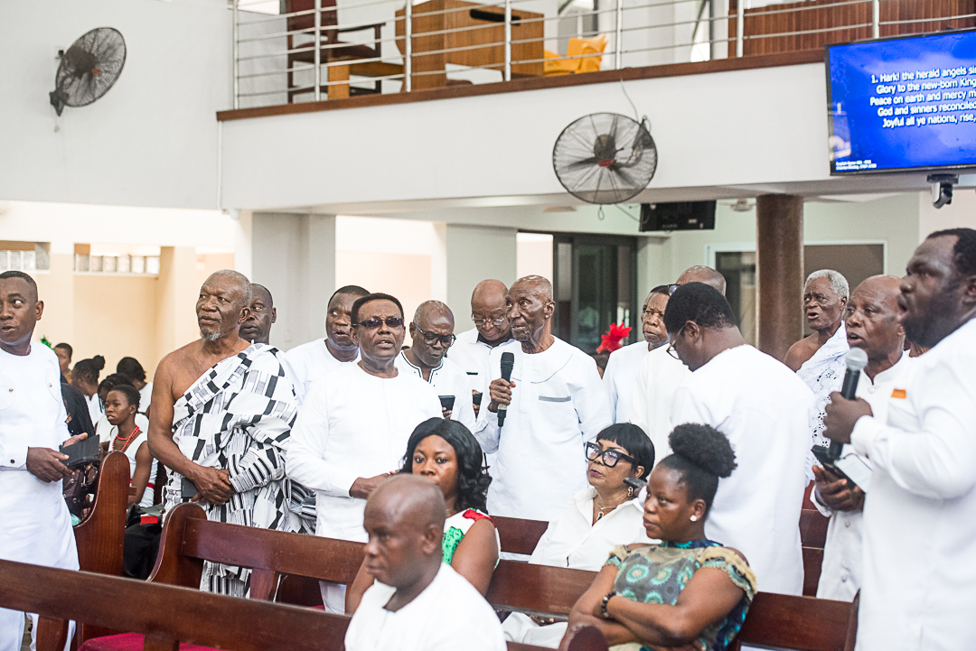 Men's Fellowship members